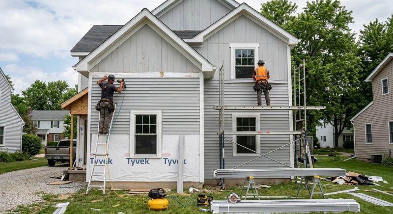 Our team working on Concrete Installation projects in Newport News, VA