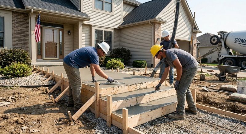 Concrete Installation in Newport News, VA