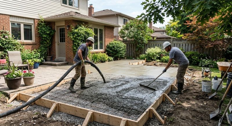 Concrete Installation in Newport News, VA