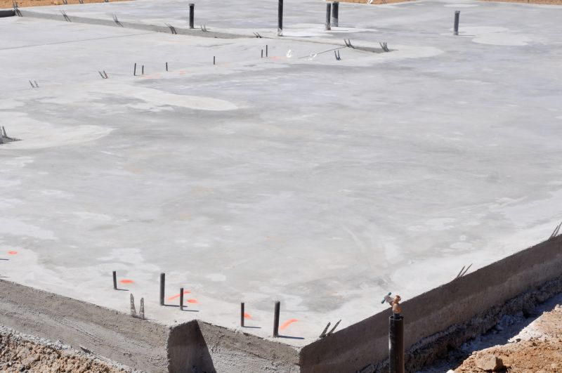 Commercial Slab Construction in James City County, VA