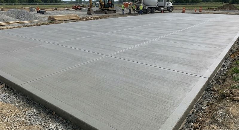 Commercial Slab Installation in Gloucester, VA