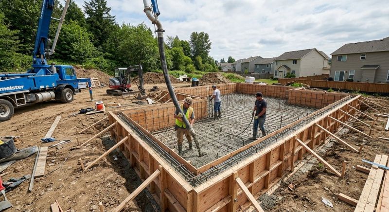 Concrete Foundation Installation in Gloucester, VA