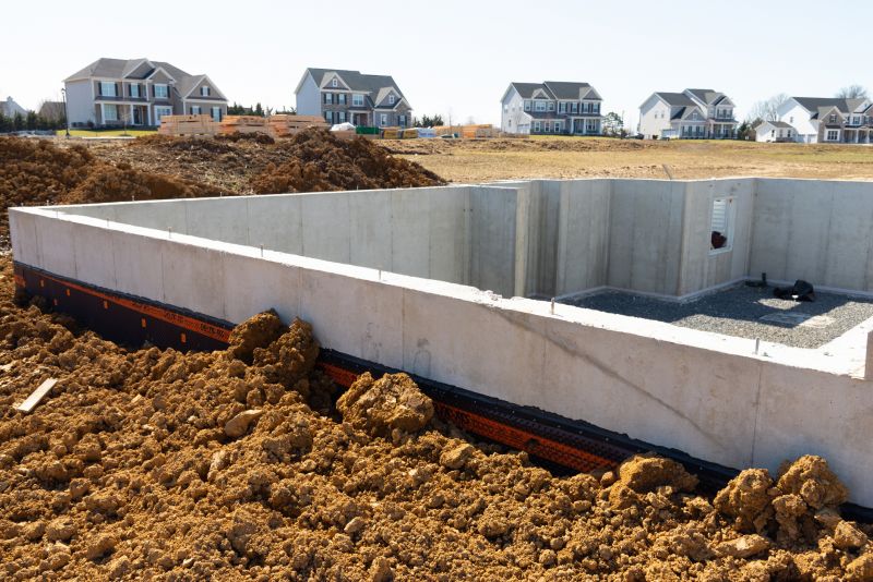 Concrete Foundation Installation in Williamsburg, VA