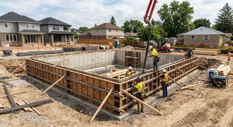 Foundation Construction in Newport News, VA