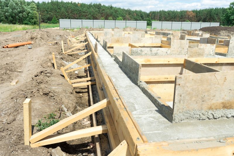 Foundation Footer Installation in Newport News, VA