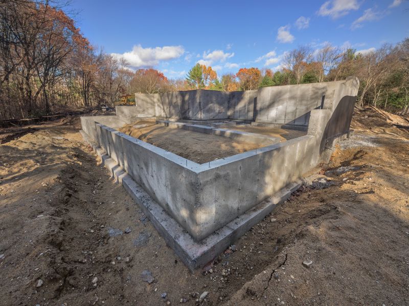 Foundation Wall Pouring in Cardinal, VA
